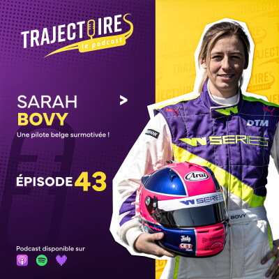 REDIFF - SARAH BOVY - Le parcours incroyable d’une pilote belge persévérante et à la volonté de fer cover