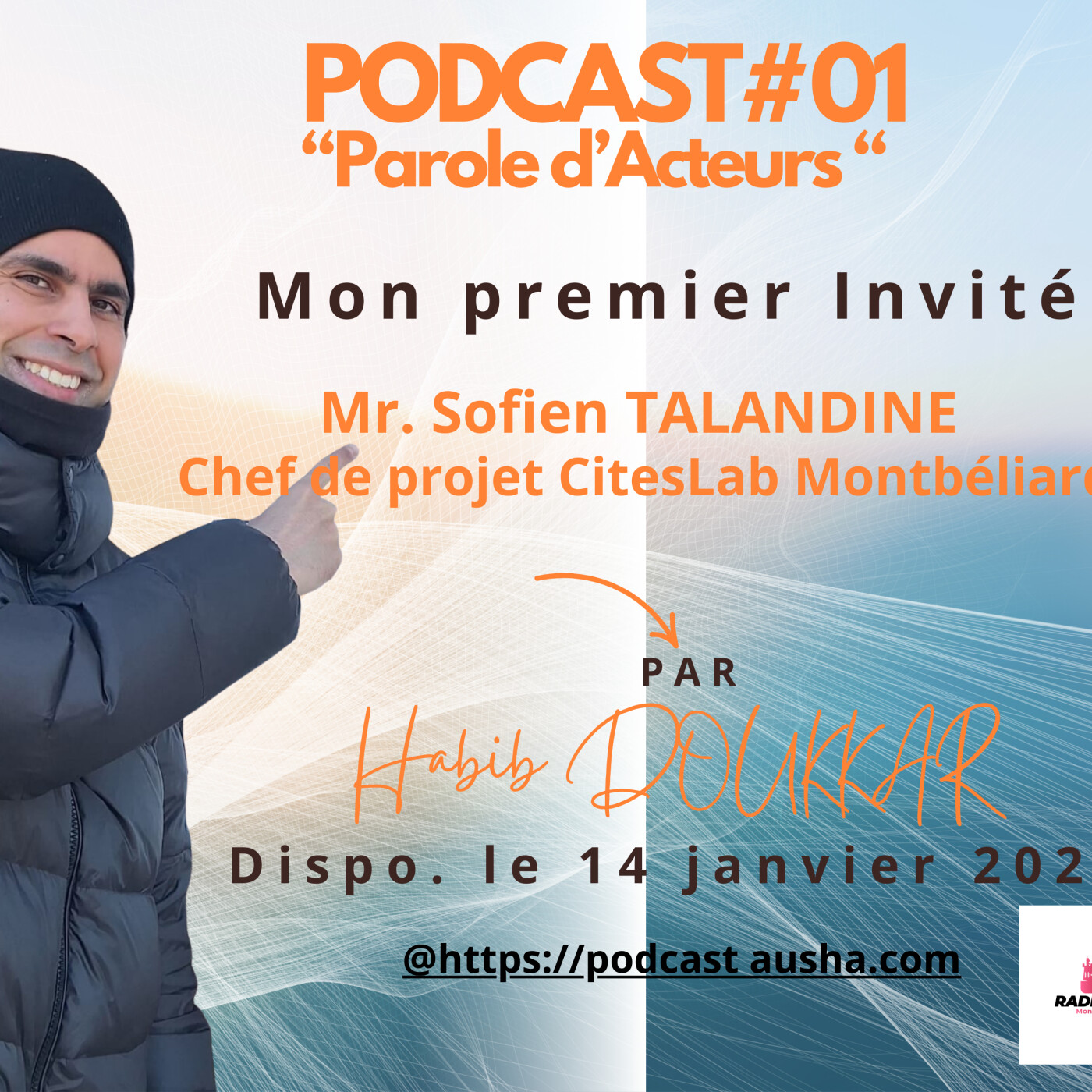 Podcast 01 Parole d'Acteur Sofiane Talandine episode artwork