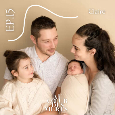 EP15 - Claire - accoucher des deux côtés de l’océan cover
