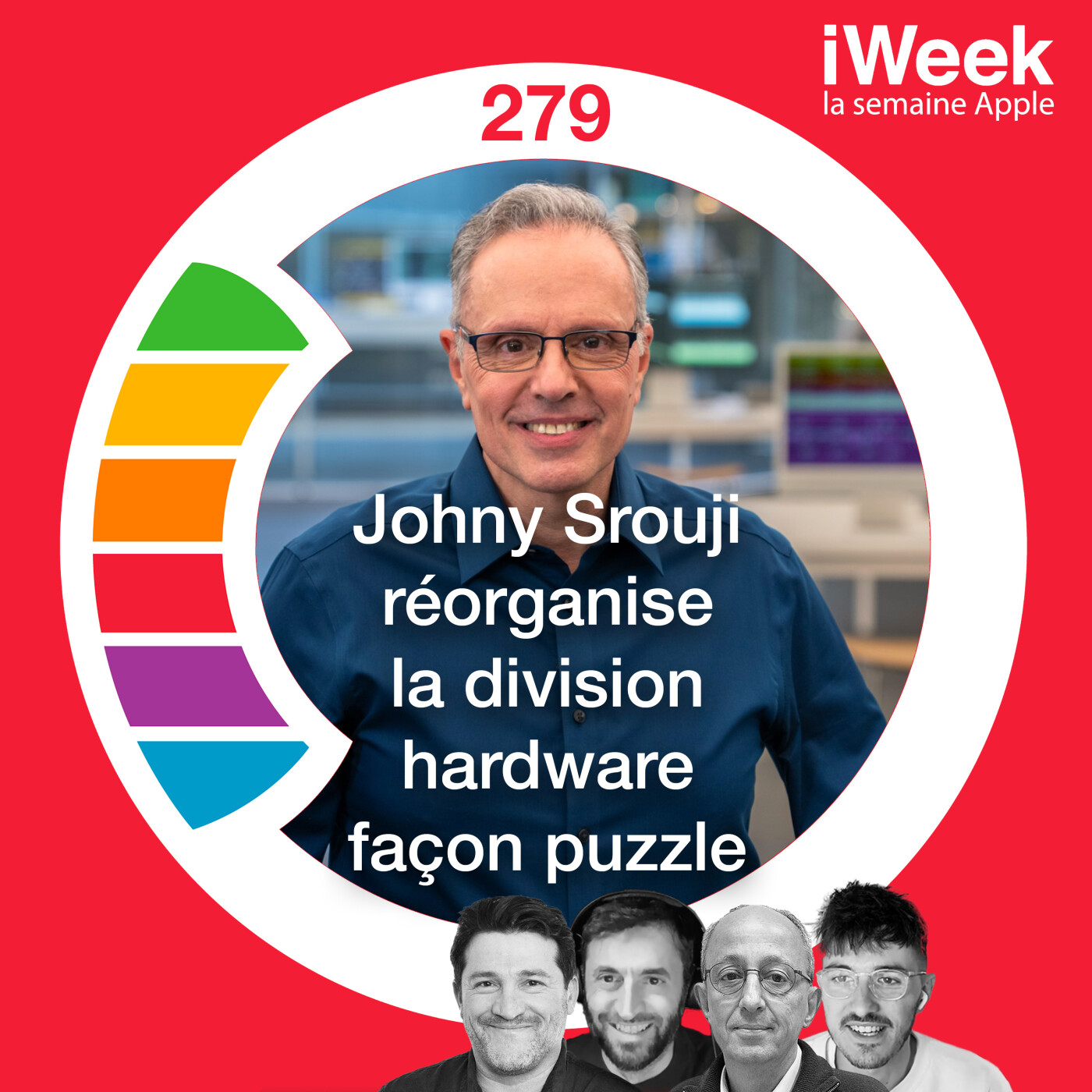 Johny Srouji réorganise la division Hardware façon puzzle episode artwork