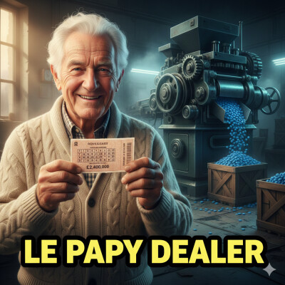 Le Ticket d'Or vers la Cellule : L'empire secret du papy millionnaire un récit épique d'un gagnant du loto cover