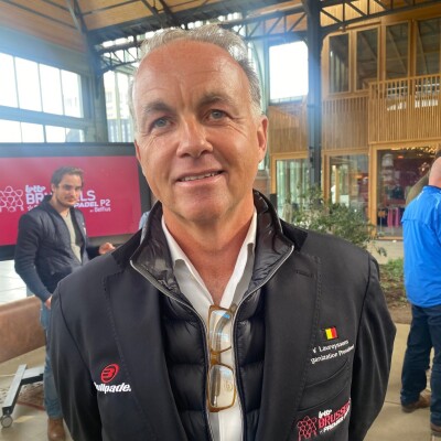 Le Brussels Padel Open Tour - Vincent Laureyssens -Organisateur cover