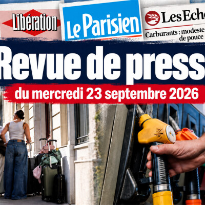 Revue de presse du 23 septembre cover