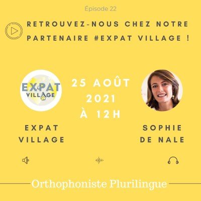 Sophie, Expat-Village, donne des conseils pour la rentrée des classes - 25 08 2021 - StereoChic Radio cover