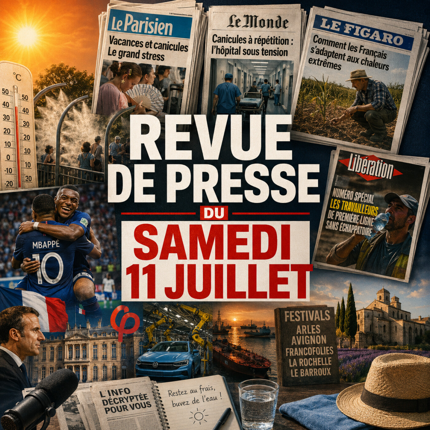 Revue de presse du 11 juillet episode artwork