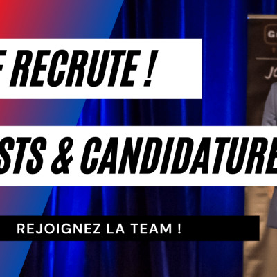 Je recrute ! Voici comment postuler... cover