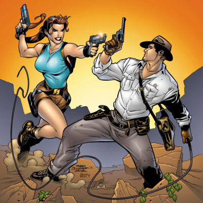 Les liens entre Indiana Jones et Tomb Raider cover