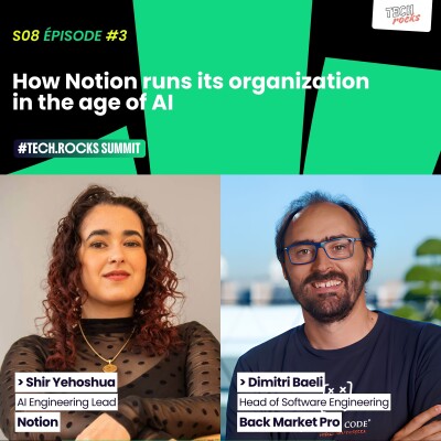 How Notion Runs Its Organization in the Age of AI — with Shir Yehoshua, AI Engineering Lead #S08EP03 cover