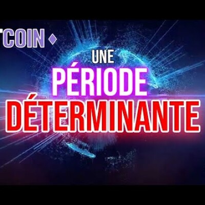 🔥BITCOIN: une PÉRIODE DÉTERMINANTE pour le futur des cryptos! NEWS CRYPTO et ANALYSE CRYPTO BITCOIN cover