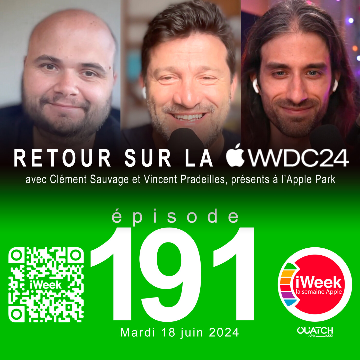 cover of episode Retour sur la WWDC24 avec ceux qui étaient à l'Apple Park