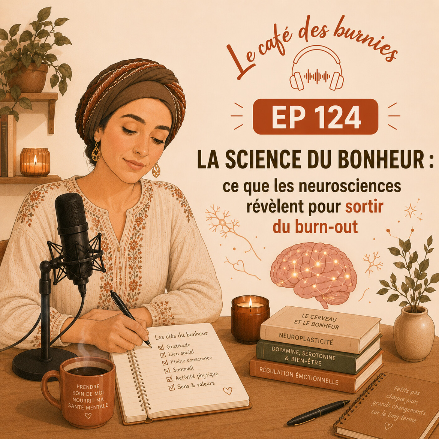 EP 124 LA SCIENCE DU BONHEUR : ce que les neurosciences révèlent pour sortir du burn-out