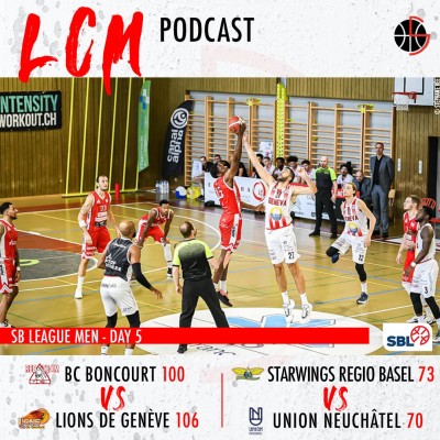 SBL - Day 5 - Boncourt vs Genève & Starwings vs Neuchâtel cover