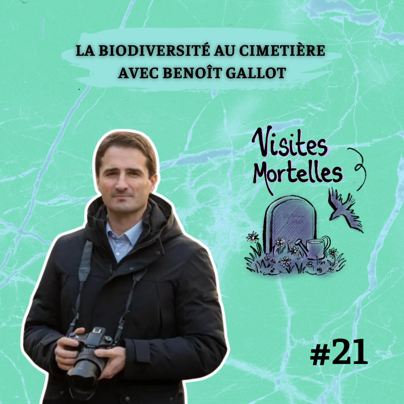 EP21 - La biodiversité au cimetière avec Benoît Gallot episode artwork