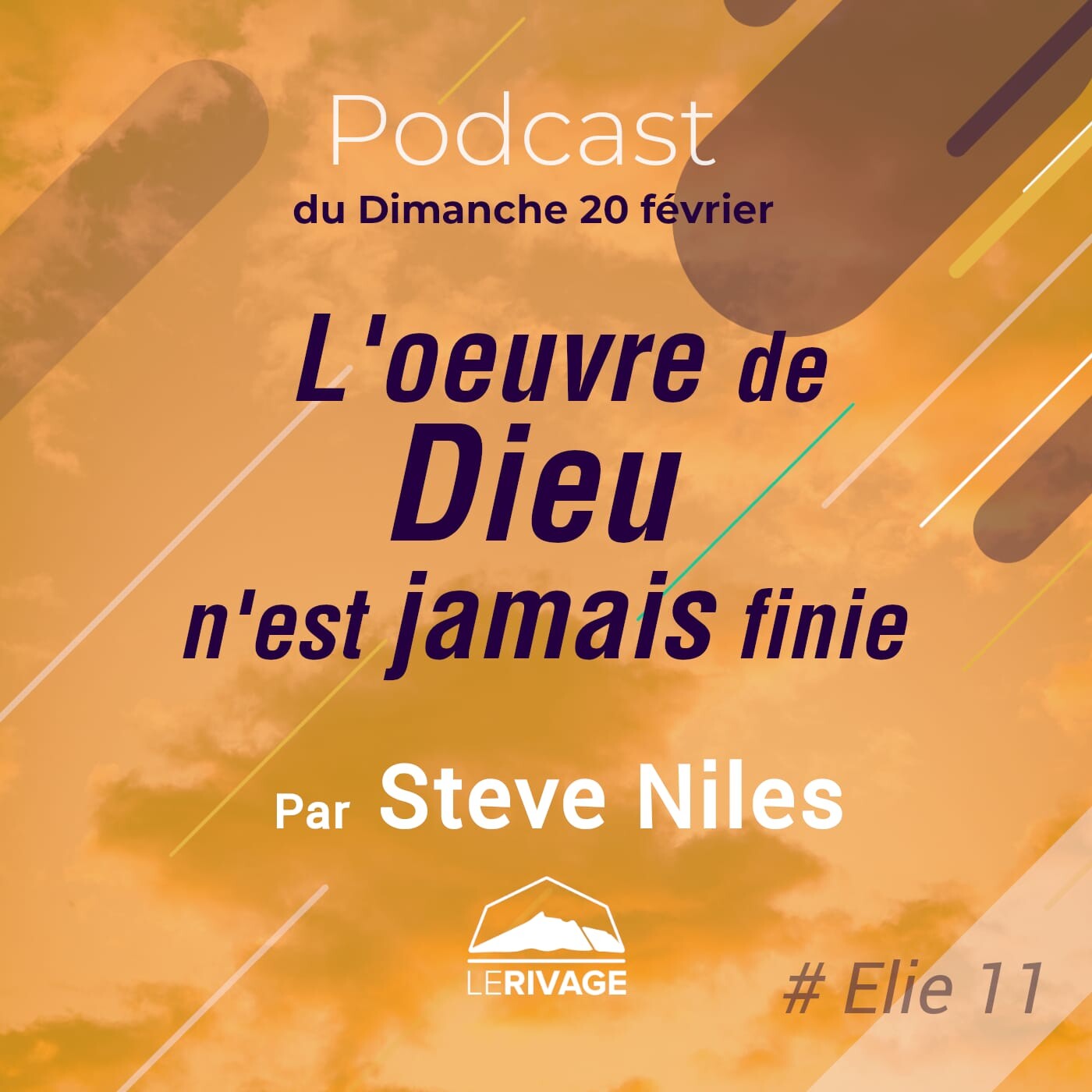 20 février 2022 | 2 Rois 2 v1-14 - L'oeuvre de Dieu n'est jamais finie episode artwork