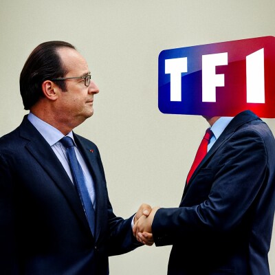 HOLLANDE ET LES MĂDIAS, la grande trahison #2 : Faire la paix avec TF1 cover