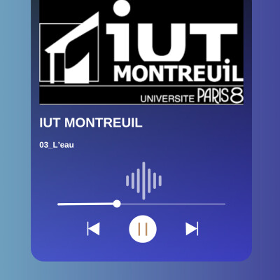 IUT:03_L'eau cover