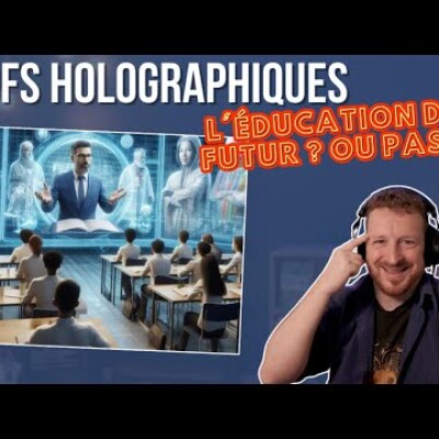 Profs holographiques  : L'éducation du futur ? Ou pas... cover