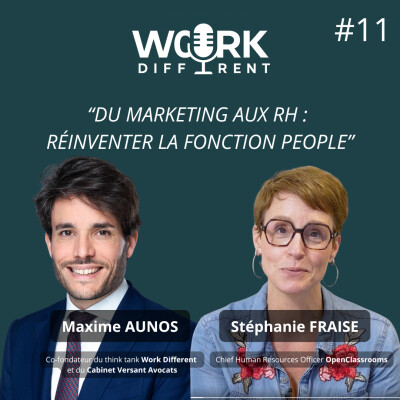 DU MARKETING AUX RH : RÉINVENTER LA FONCTION PEOPLE AVEC STÉPHANIE FRAISE cover
