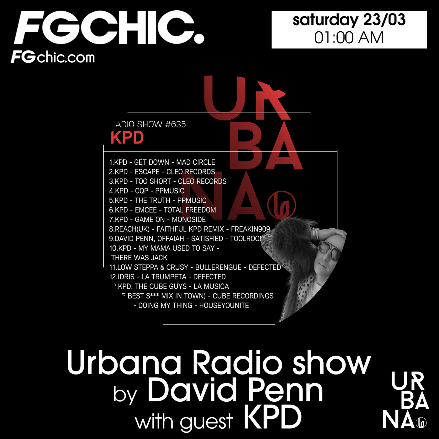 FG CHIC MIX URBANA BY DAVID PENN GUEST KPD