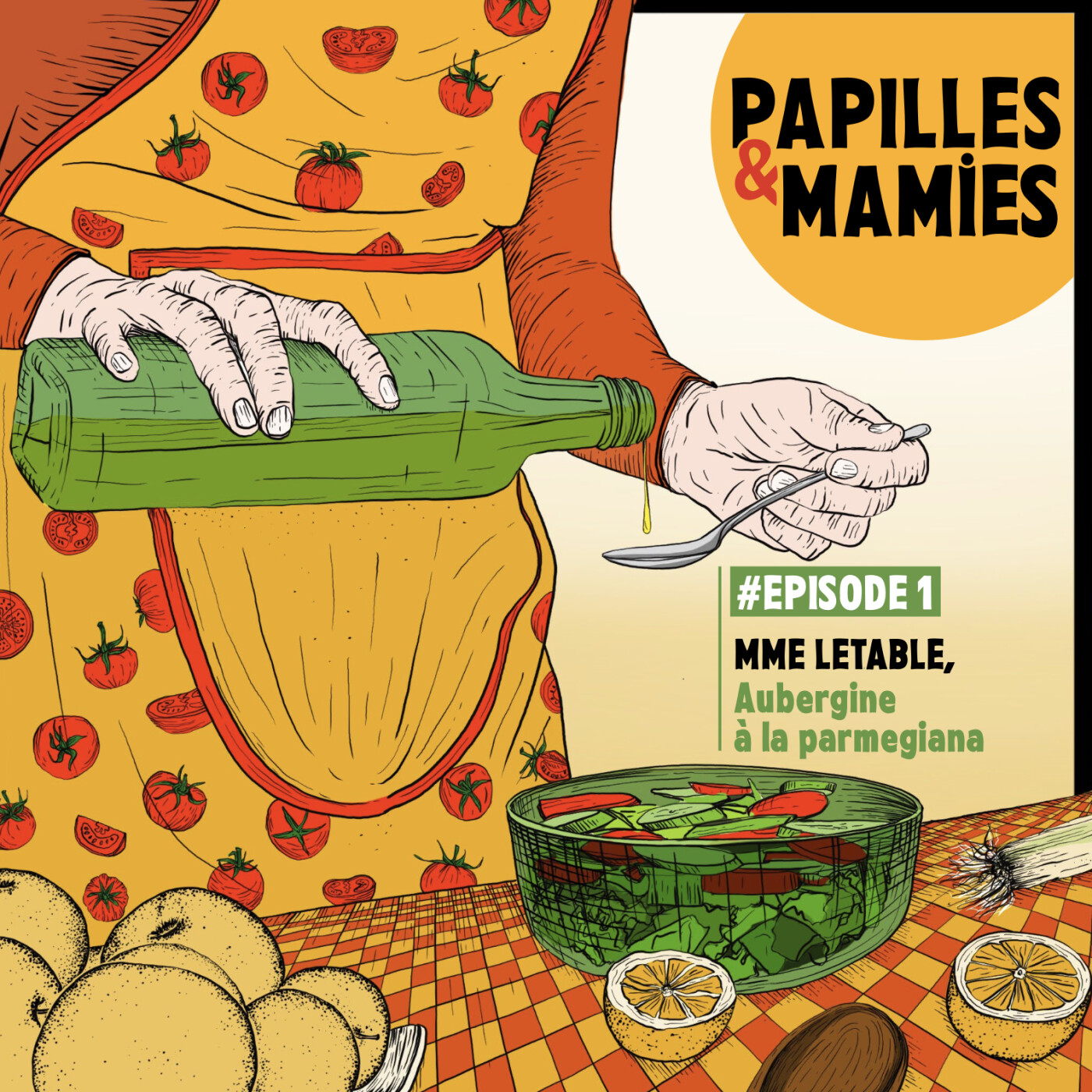 #EP1 - Soleil et générosité : l'aubergine à la parmigiana de Maria Thérésa episode artwork