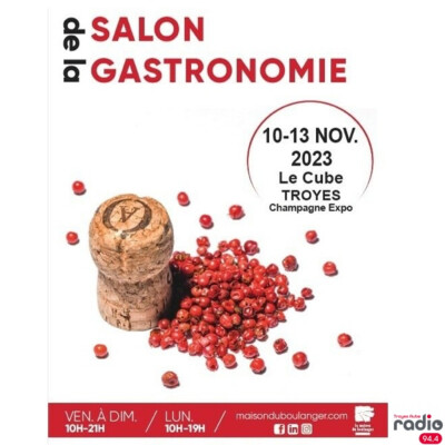 L'INFO DU JOUR - Le Salon de la gastronomie cover