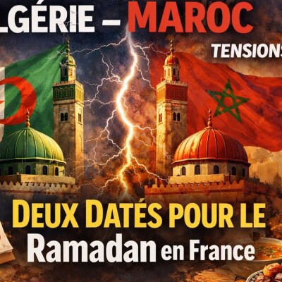 Le conflit Algérie-Maroc a provoqué deux dates différentes pour le début du Ramadan en France  cover