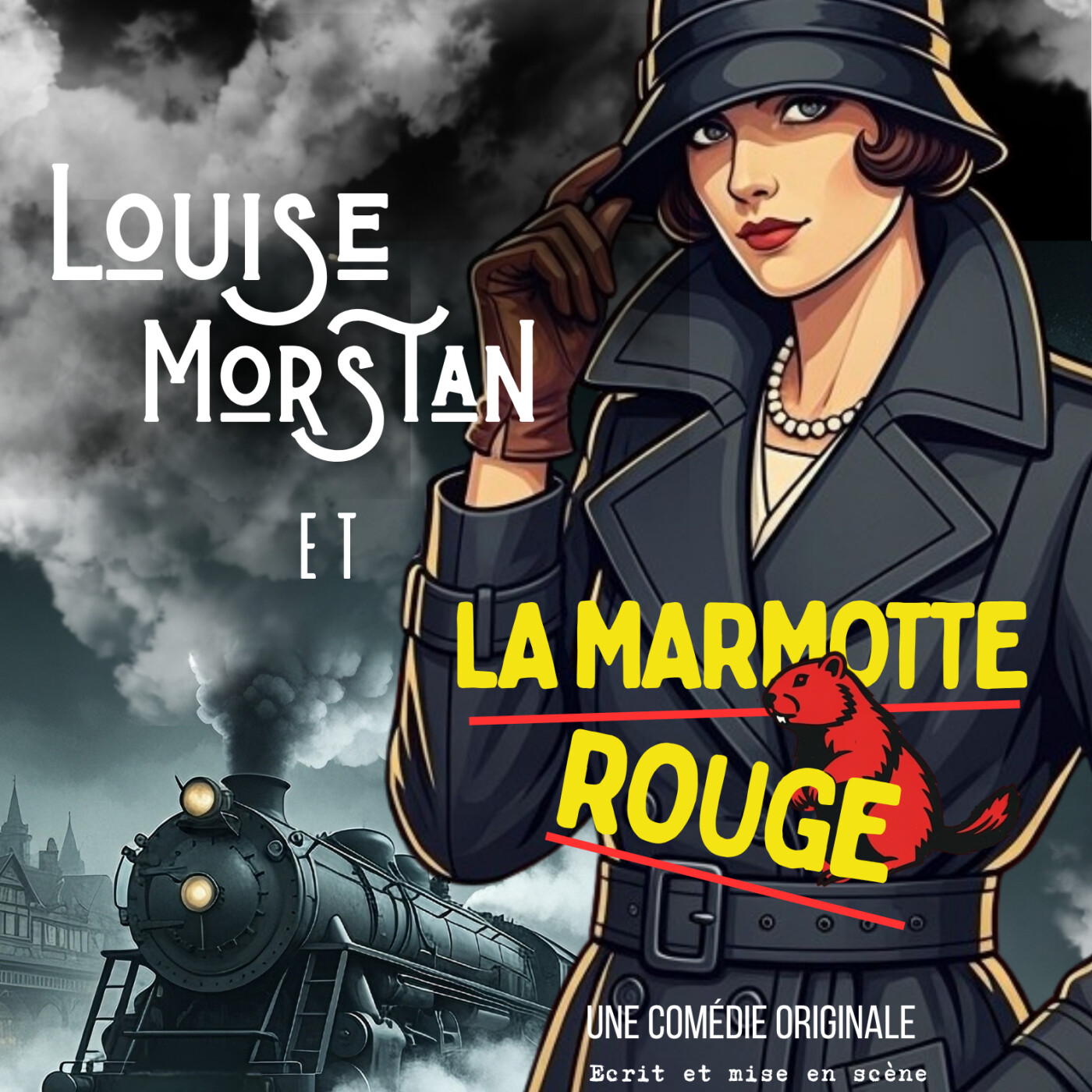 Le théâtre du Quiproquo dévoile sa nouvelle pièce « Louise Morstan et la Marmotte Rouge » episode artwork