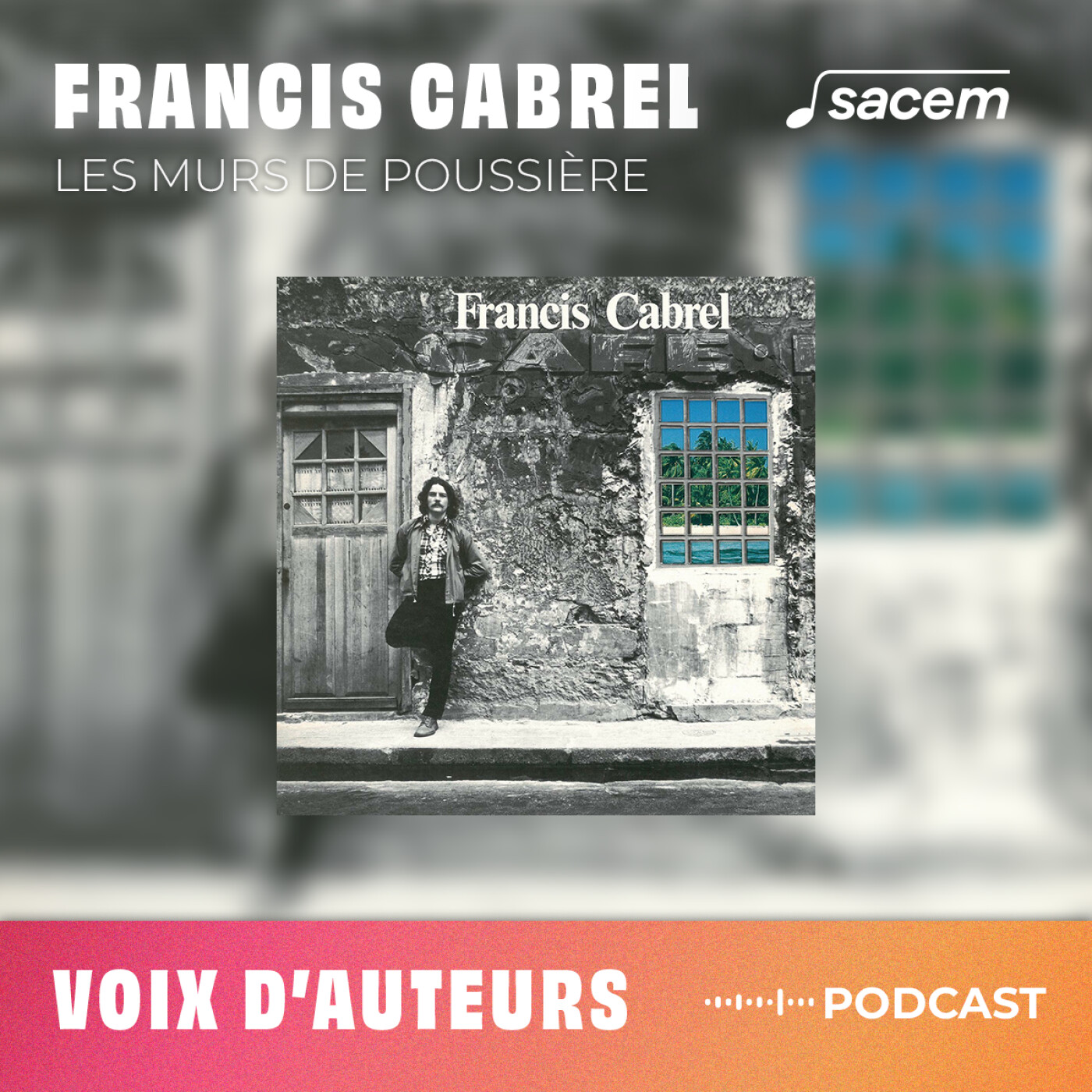 Francis Cabrel #5 : Les murs de poussière - Voix d'auteurs