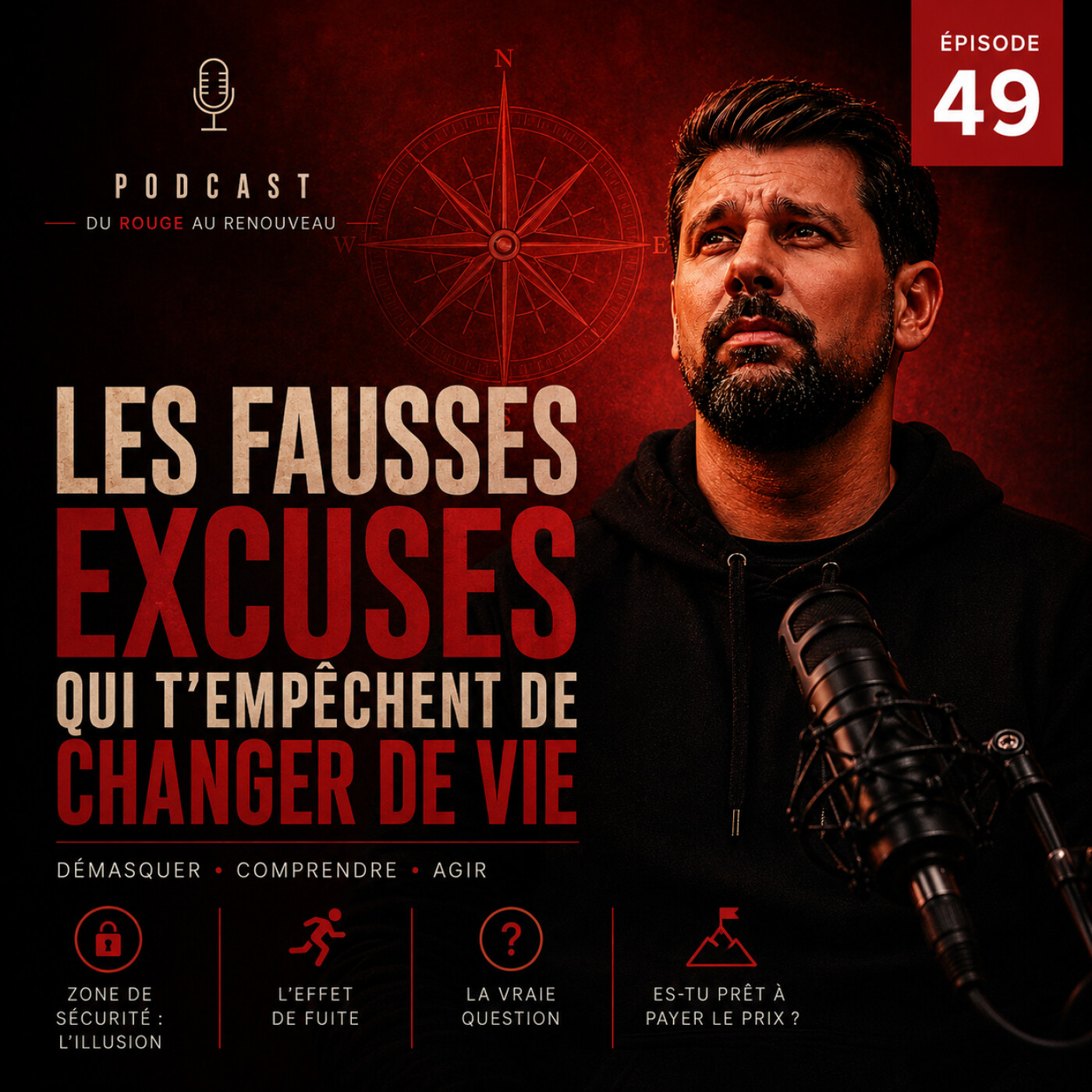 # Épisode 49 - Les fausses excuses qui t'empêchent de changer de vie
