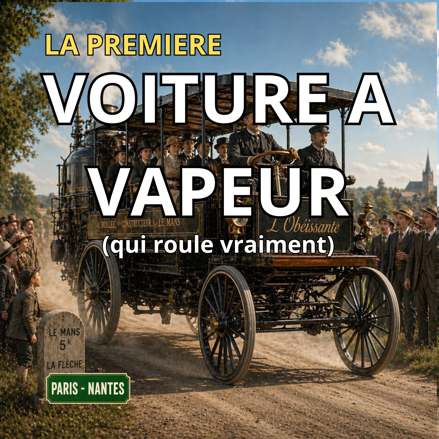 Amédée Bollée et la voiture à vapeur episode artwork