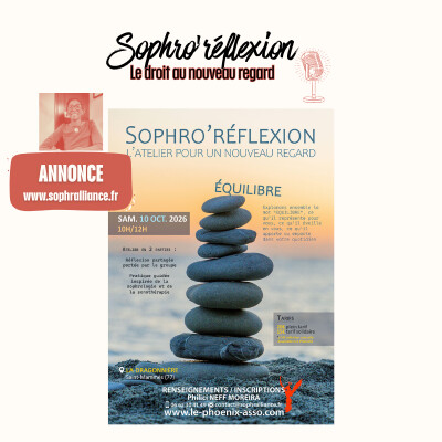 ANNONCE - Atelier Sophro'réflexion du 10 octobre 2026 à Saint-Mammes (77) cover