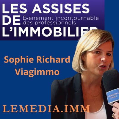 Sophie Richard  fondatrice du réseau Viagimmo cover