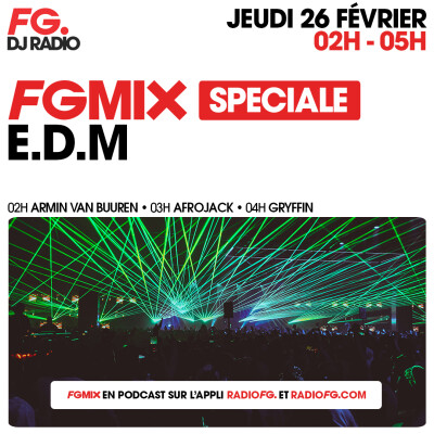 FG MIX SPÉCIALE E.D.M : AFROJACK cover