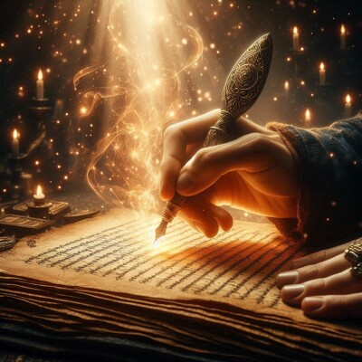 Écrivez une nouvelle page de l’histoire du monde divin sur la terre - Archange Raphaël Psaume 74 cover