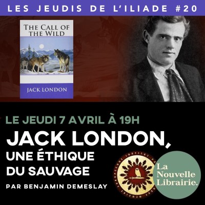 Les Jeudis de l'ILIADE #20 - Jack London cover