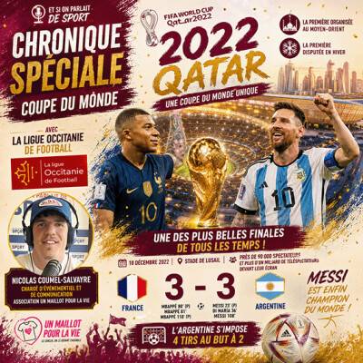 Chronique spéciale Coupe du Monde de Football N°22 - 2022 QATAR cover