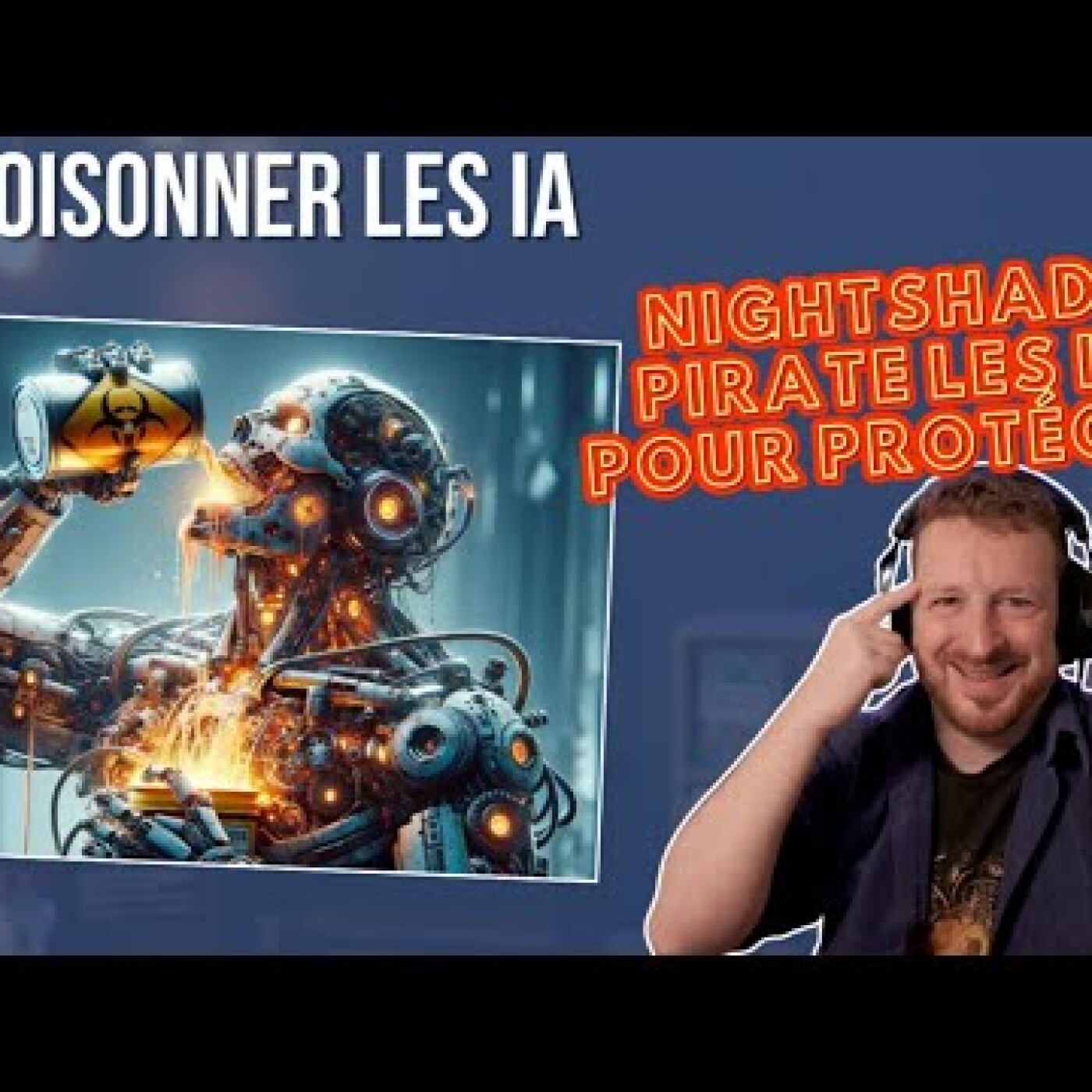 Empoisonner les IA : NightShade pirate les IA pour protéger episode artwork
