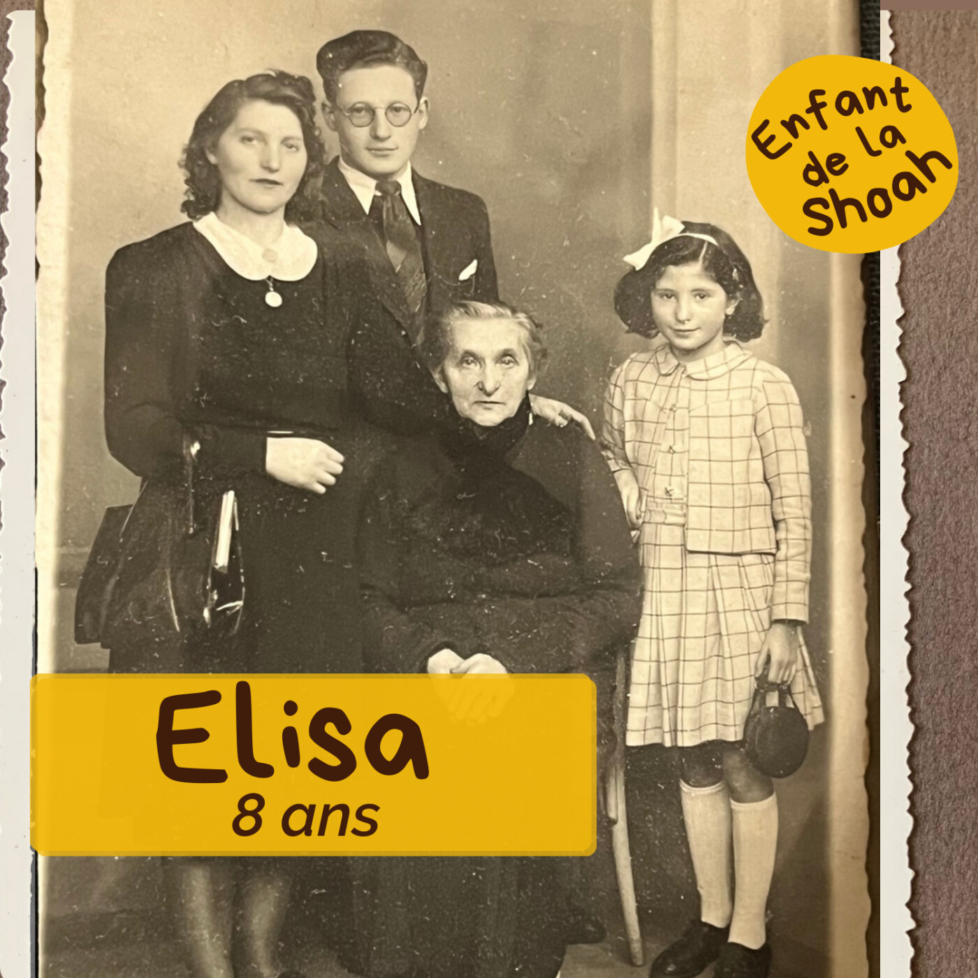 ELISA - 8 ANS  - ÉPISODE 3 - "J'ÉTAIS LA PLUS CATHOLIQUE DES JUIVES"