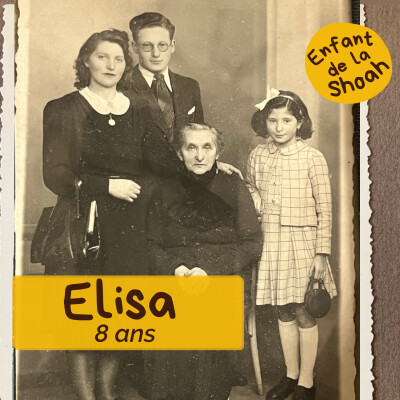 ELISA - 8 ANS - ÉPISODE 3 - "J'ÉTAIS LA PLUS CATHOLIQUE DES JUIVES" cover