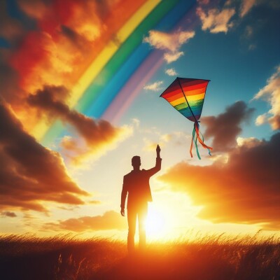 L’homme est le cerf‑volant de la vie - Archange Raphaël Psaume 14 cover