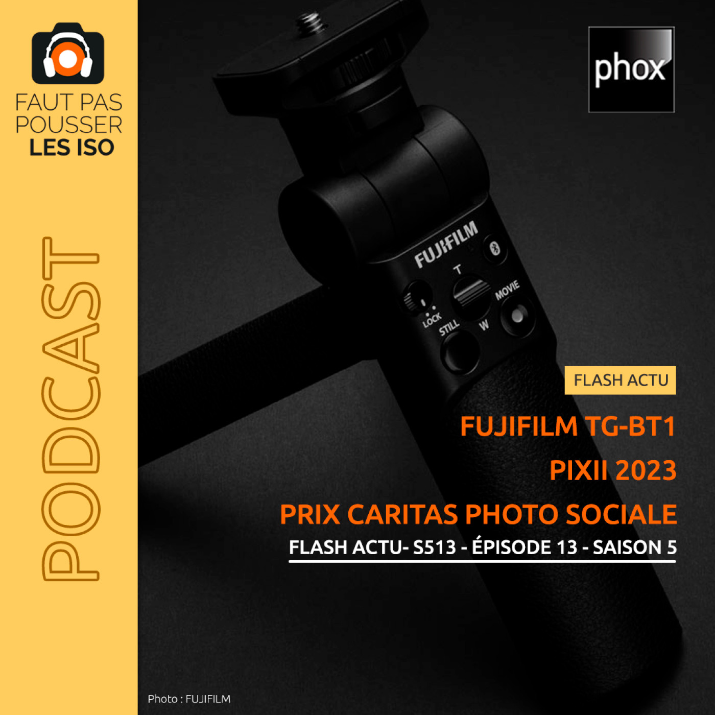 FLASH ACTU - S513 - Fujifilm TG-BT1, PIXII 2023, exposition Prix Caritas Photo Sociale Agence Vu'