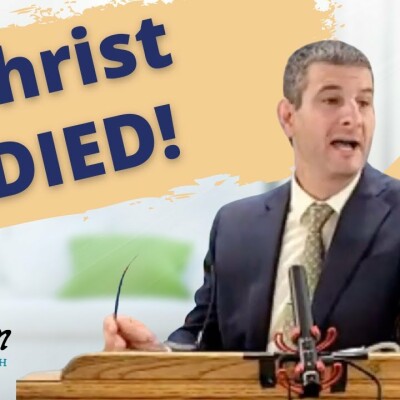 Christ DIED for weak, ungodly sinners! Romans 5:6-8 Sermon cover