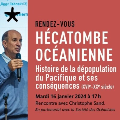 Les rendez-vous du salon de lecture - Rencontre avec Christophe Sand autour de son livre "Hécatombe océanienne" cover