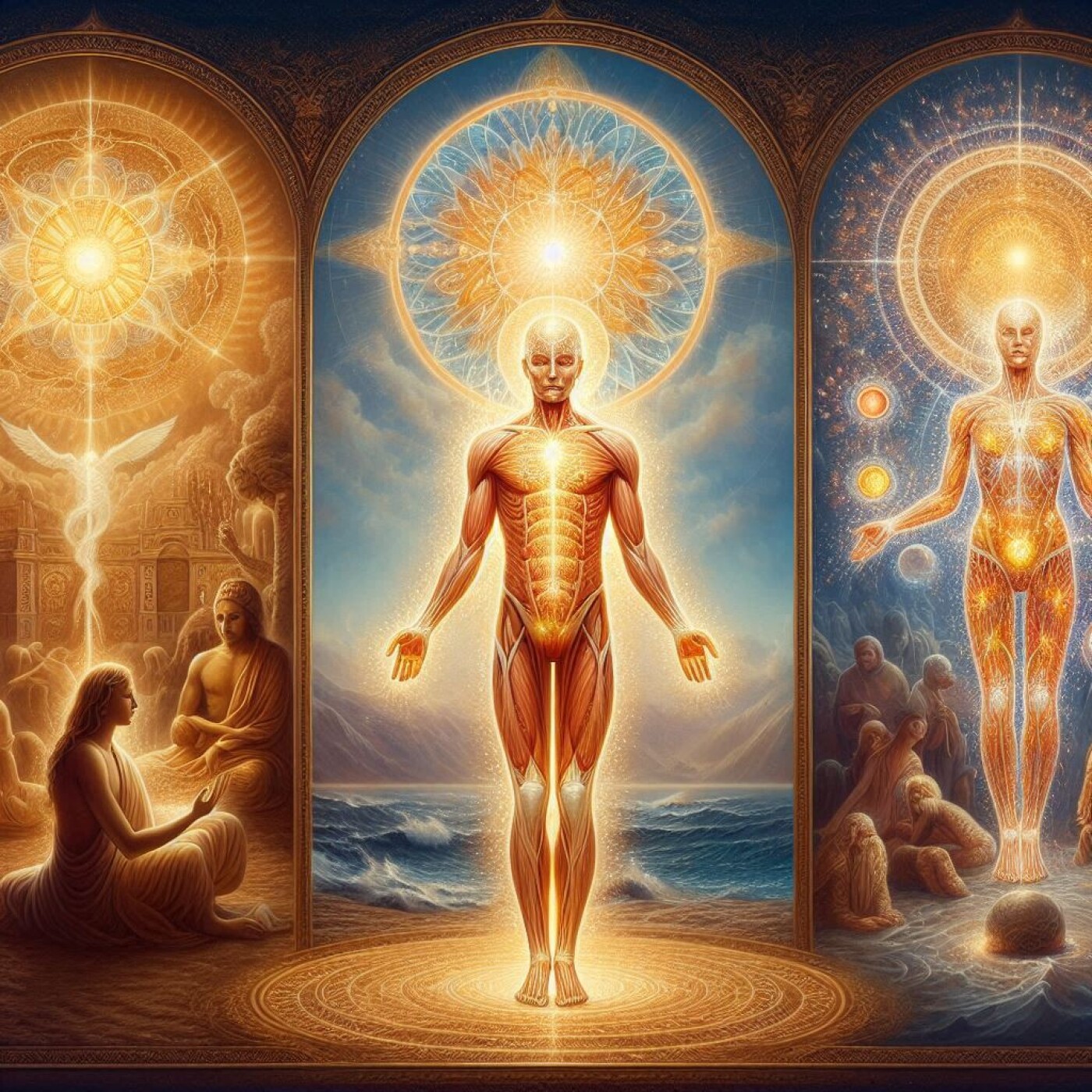 Homme, connais-toi toi-même dans les trois mondes et unifie-les - Archange Raphaël Psaume 154