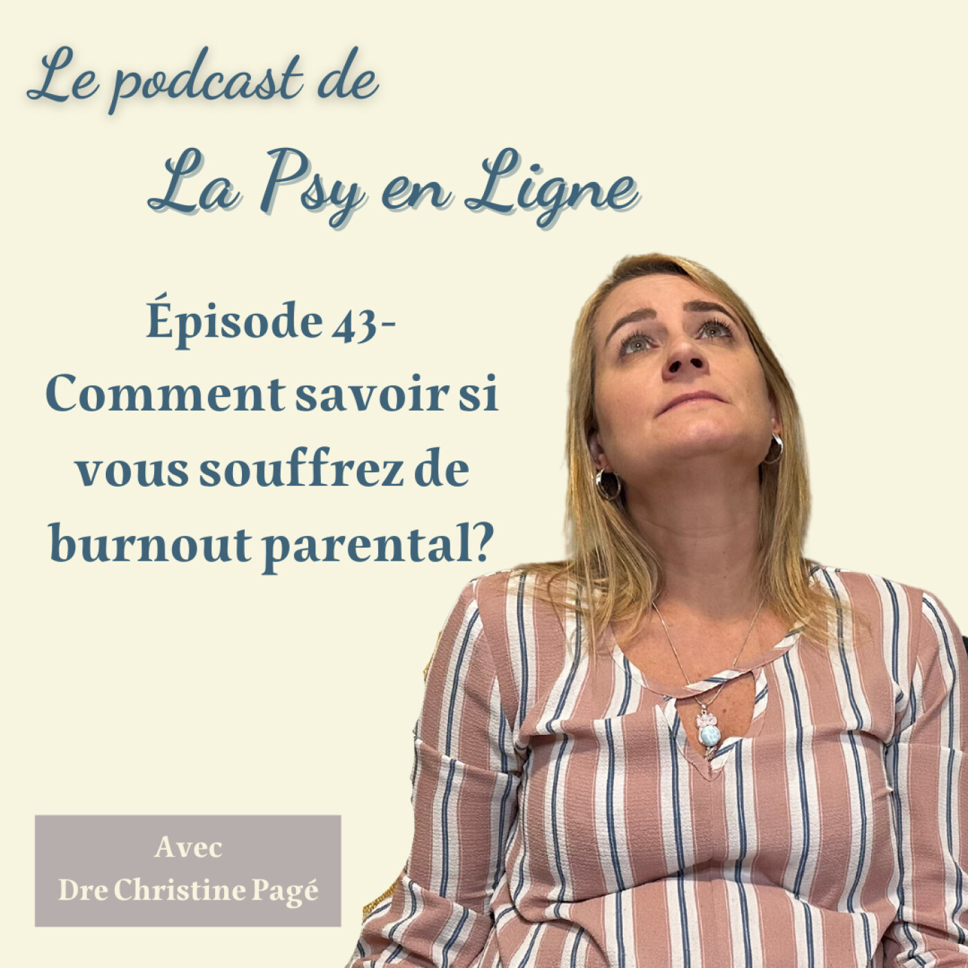 Le Podcast de la Psy en ligne- Psychologie et charge mentale