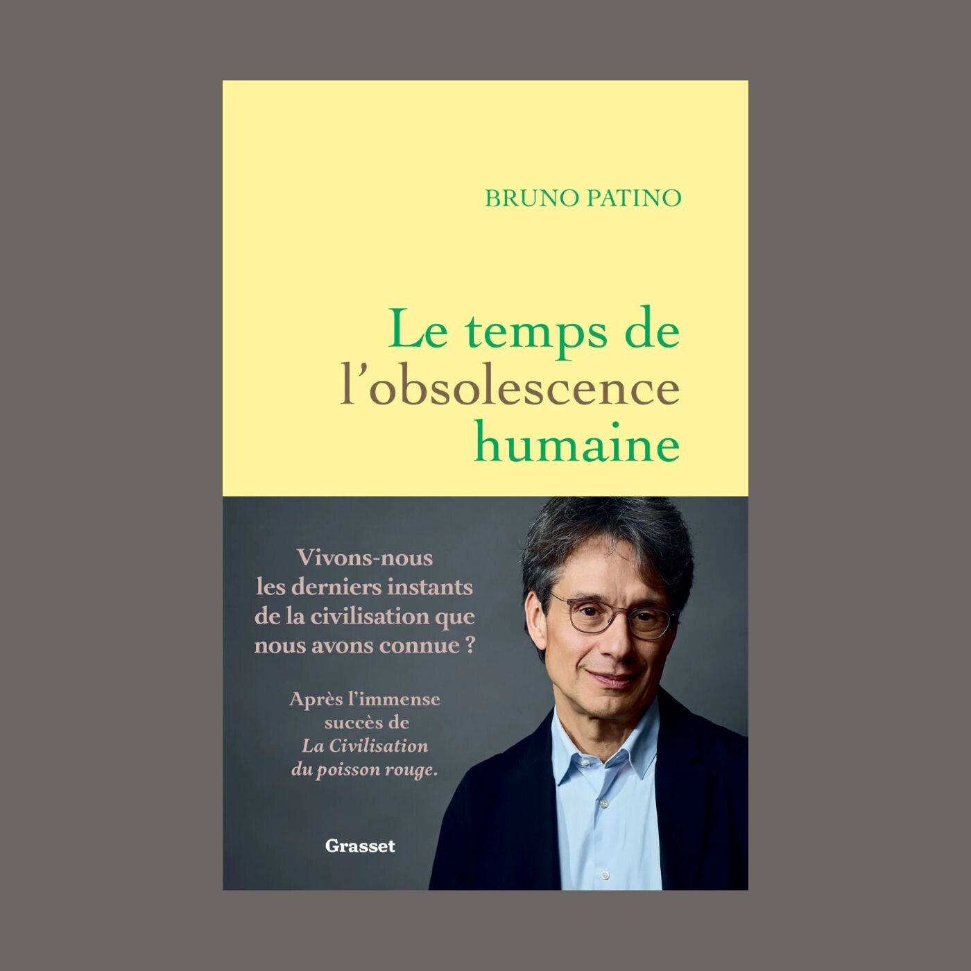 Bruno Patino - Le temps de l'obsolescence humaine