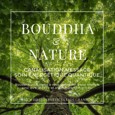 Bouddha & Nature : Canalisation message - Soin énergétique cover