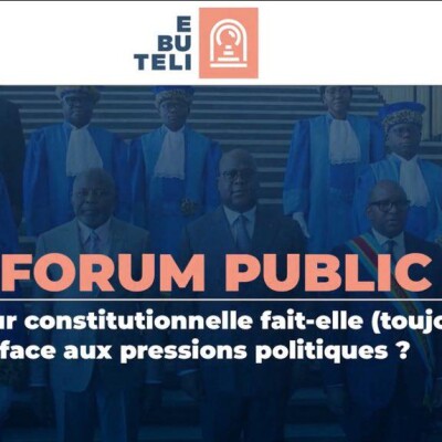Reformer la Cour constitutionnelle en RDC cover
