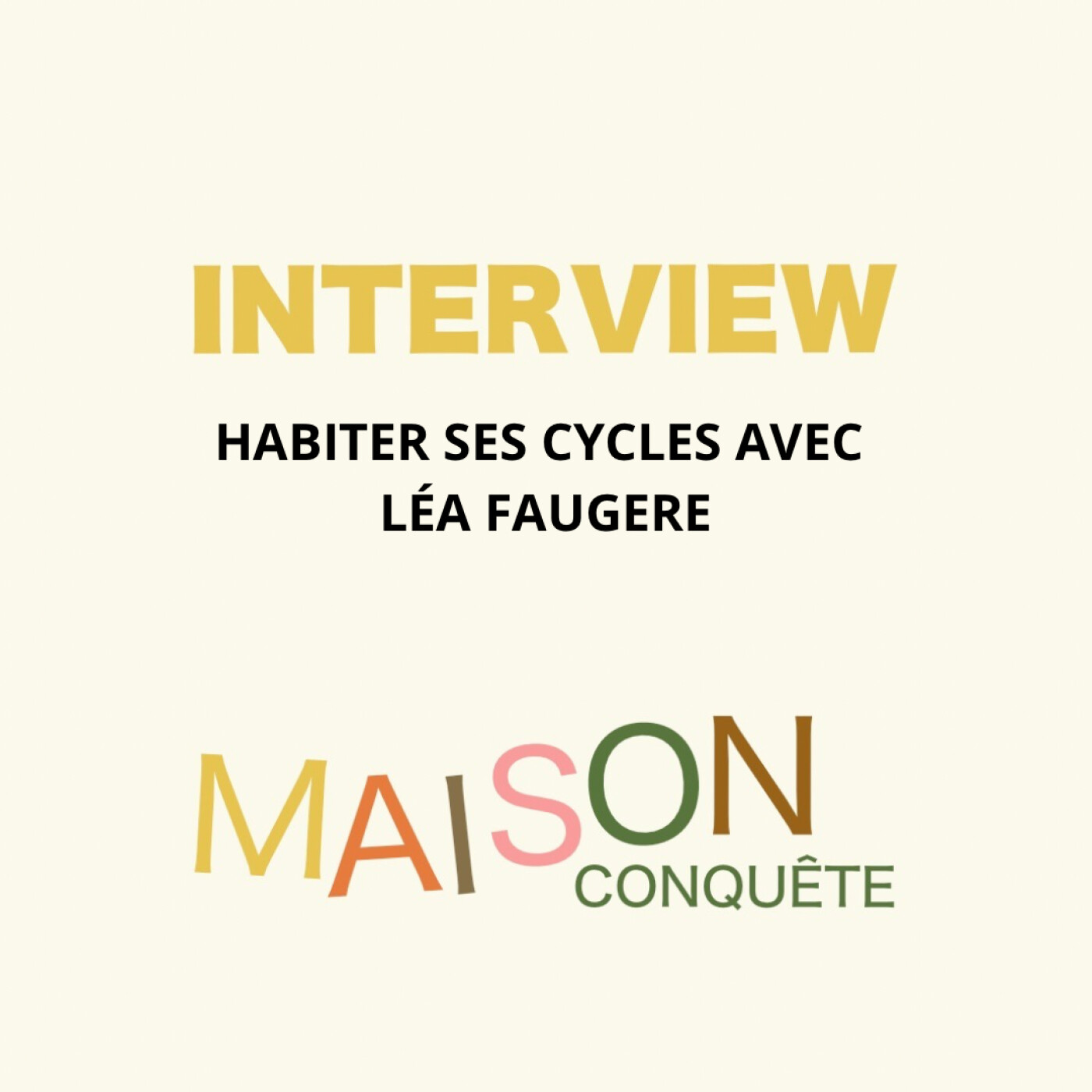 Habiter ses cycles avec Léa Faugère de Uma Women Club