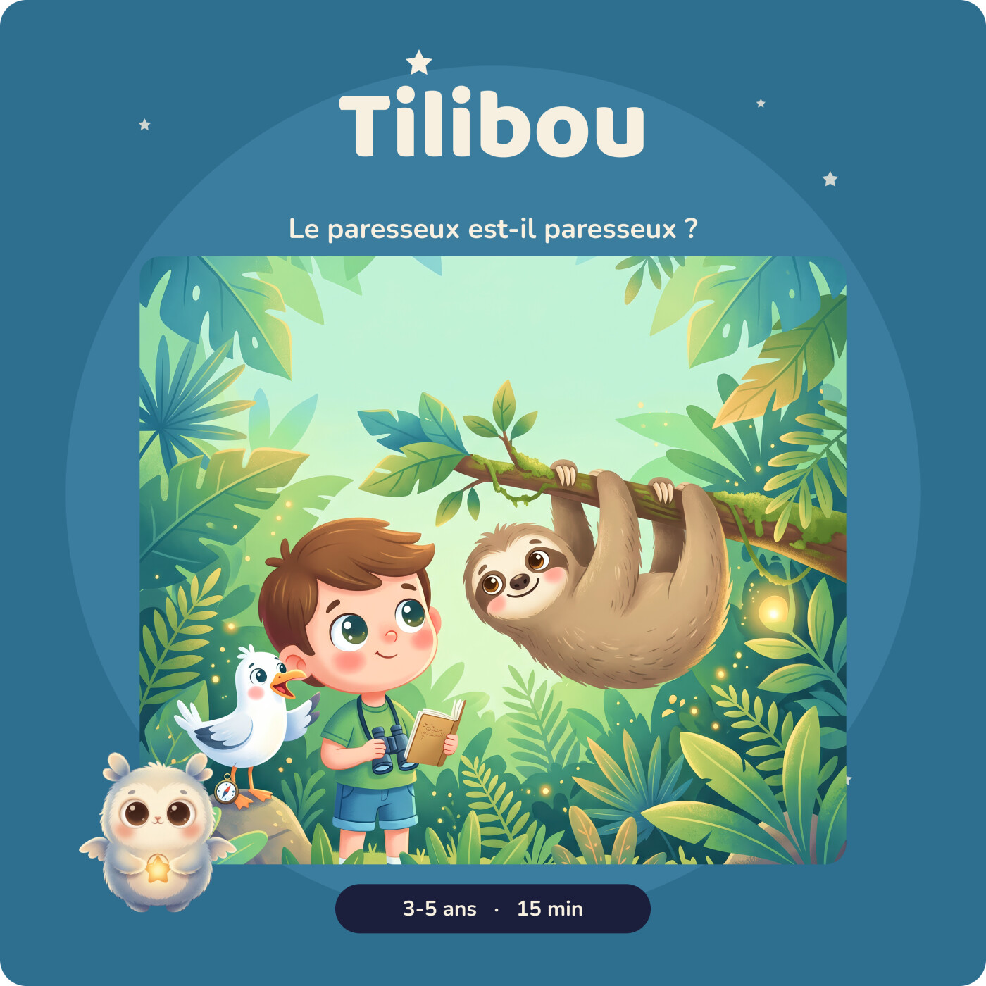 Marin · Le paresseux est-il paresseux ? · la nature et les animaux · histoire du soir · conte pour s'endormir · podcast pour enfants